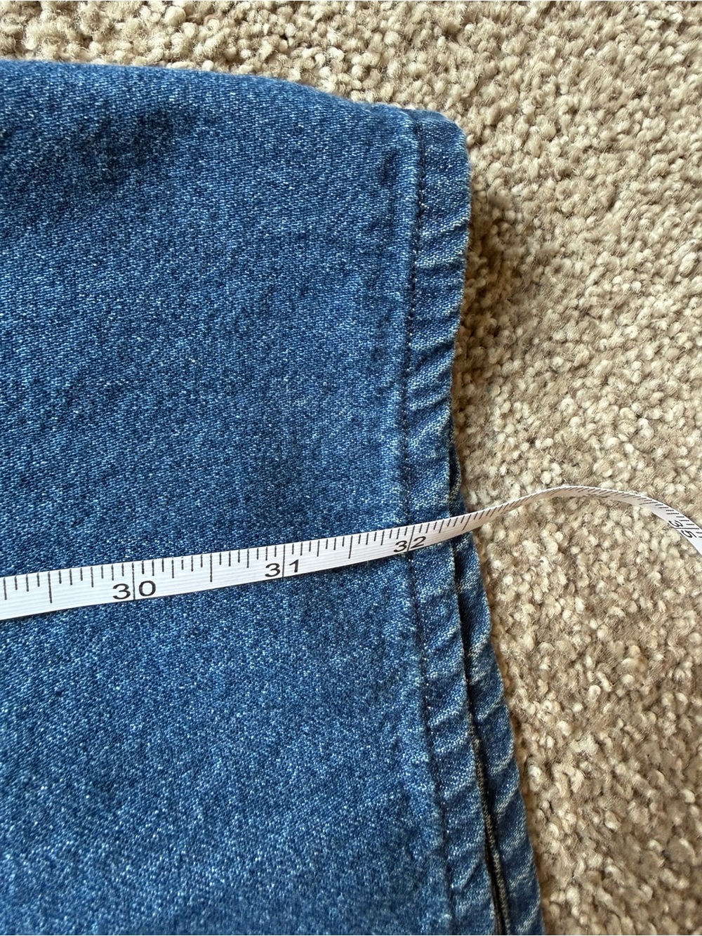 Jantzen denim maxi skirt - vintage - Picture 6 of 6